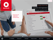 Tablet Screenshot of doczero.eu